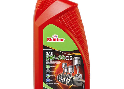 RHUTTEN OLIO MOTORE 4T  5W-30 C2 FLACONE DA LT1