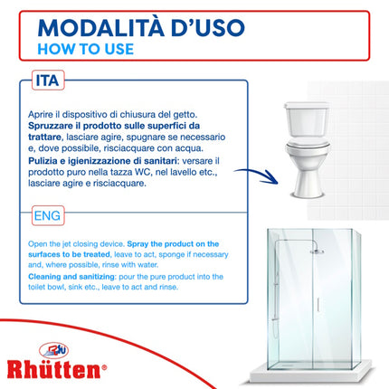 RHUTTEN VIA MUFFA RH RIMUOVI MUFFA DA MURI E PIASTRELLE SPRAY ML750