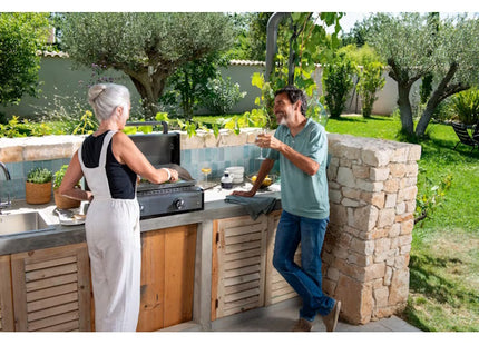 CAMPINGAZ BARBECUE A GAS DA APPOGGIO MOD. MASTER 2 PRO PLANCHA