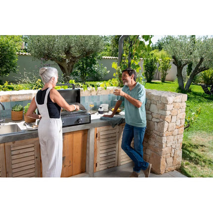 CAMPINGAZ BARBECUE A GAS DA APPOGGIO MOD. MASTER 2 PRO PLANCHA