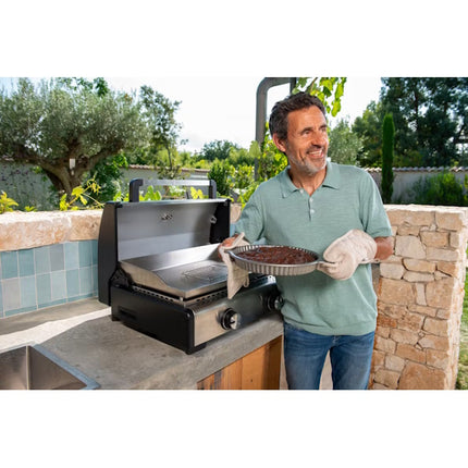 CAMPINGAZ BARBECUE A GAS DA APPOGGIO MOD. MASTER 2 PRO PLANCHA