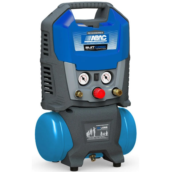ABAC COMPRESSORE TRASMISSIONE DIRETTA LT 6 MOD. SUITCASE-6 230V