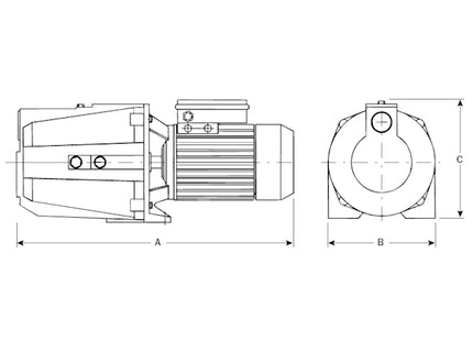 COMEX ELETTROPOMPA AUTODESCANTE MOD. SUPERJET 100 M IN GHISA