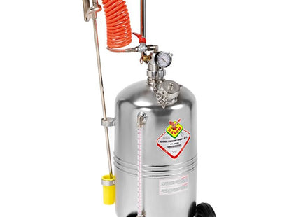 RAASM NEBULIZZATORE CARRELLATO IN ACCIAIO INOX AISI 304 LT24