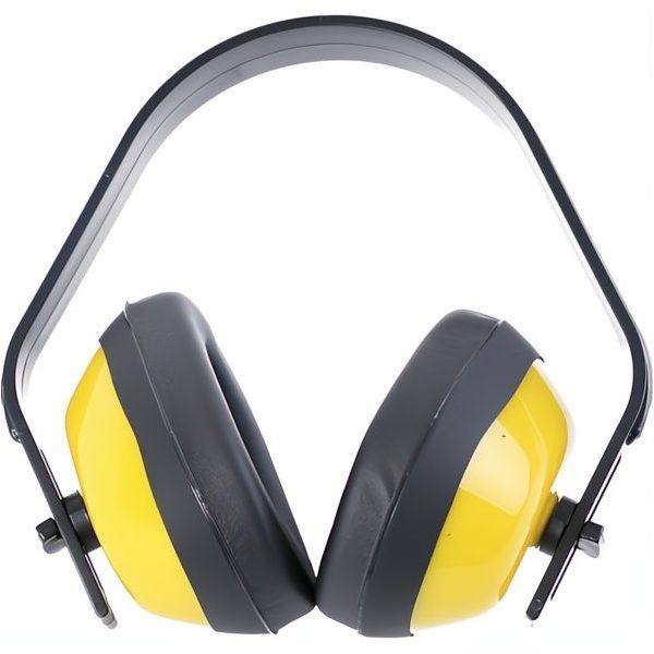 VEGA CUFFIE AURICOLARI 25 DB COLORE NERO/GIALLO