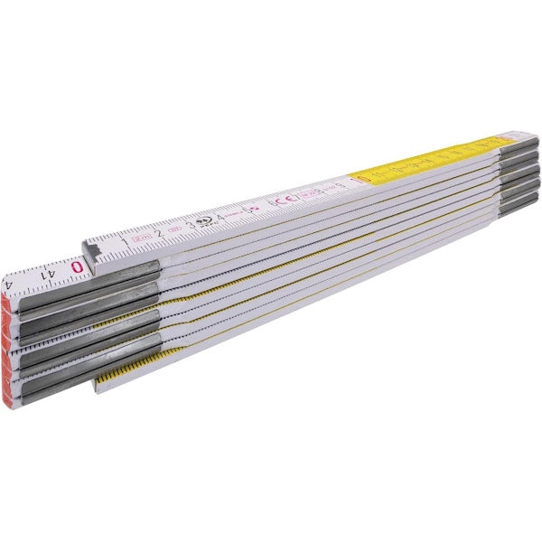 STABILA DOPPIO METRO PROFESSIONALE IN LEGNO BICOLORE TIPO 617 ART.01128