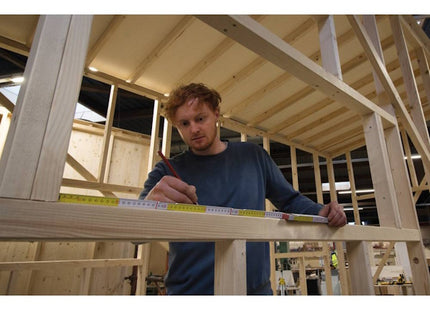 STABILA DOPPIO METRO PROFESSIONALE IN LEGNO BICOLORE TIPO 617 ART.01128