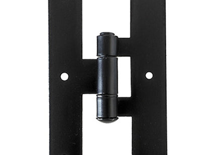 OM4 CANTONALE TIPO TORINO CERNIERATO CON SPINA FISSA NERO