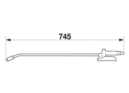 RAASM LANCIA DI NEBULIZZAZIONE CON GUARNIZIONI IN EPDM