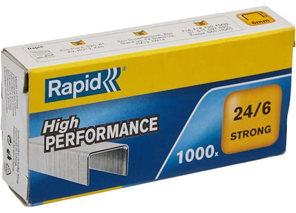 RAPID PUNTI TIPO STRONG N.24/6MM SCATOLA DA PZ1000