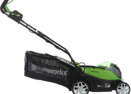 GREENWORKS RASAERBA G48LM36K2 CM36 CARICABATTERIA+BATTERIA 48V 2AH