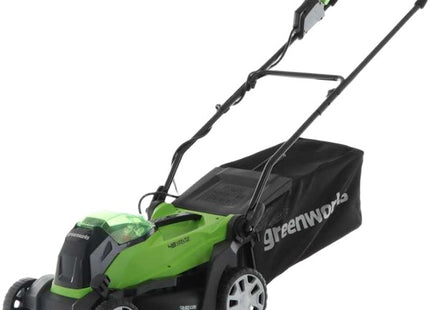 GREENWORKS RASAERBA G48LM36K2 CM36 CARICABATTERIA+BATTERIA 48V 2AH