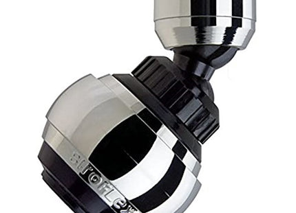 SIROFLEX ROMPIGETTO SATURN DOPPIO SNODO NERO CROMATO 22X1F-24X1M*