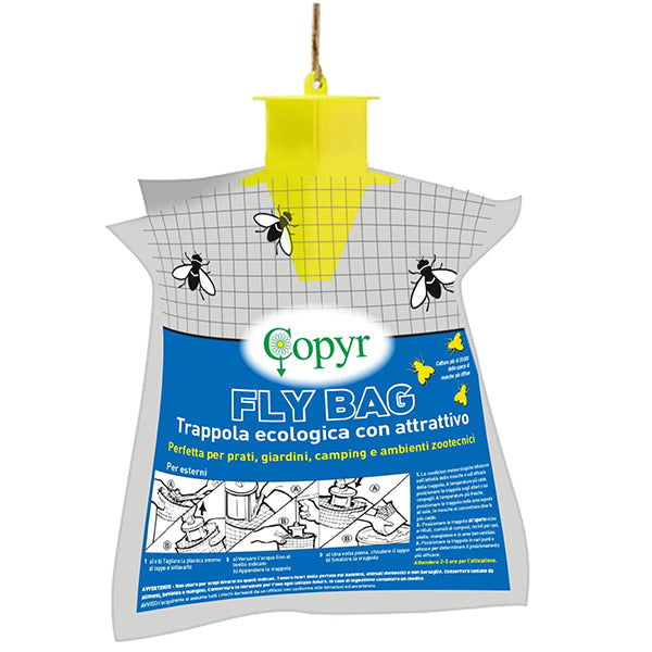 COPYR FLY BAG TRAPPOLA ECOLOGICA CON ATTRATTIVO PER MOSCHE