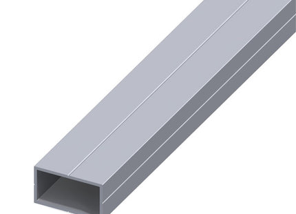 ALFER TUBO RETTANGOLARE ALLUMINIO NATURALE MM19,5X35,5X1,5 MT2,5