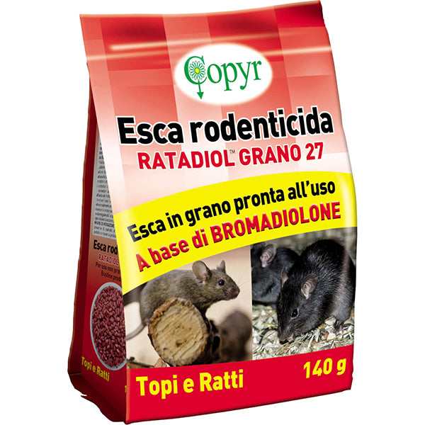 COPYR RATADIOL 27 ESCA PER TOPI IN GRANI GR150