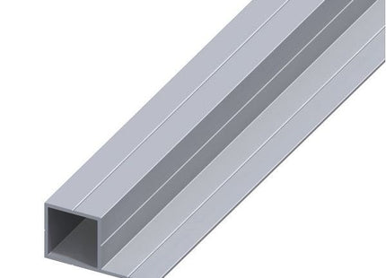 ALFER TUBO QUADRATO 1 LATO ALLUMINIO NATURALE MM23,5X45,5X1,5 MT1