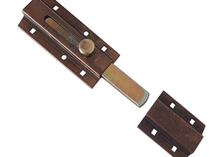 ALDEGHI ART. 261 CATENACCIO TRASVERSALE RICOPERTO PESANTE BRONZATO MM195