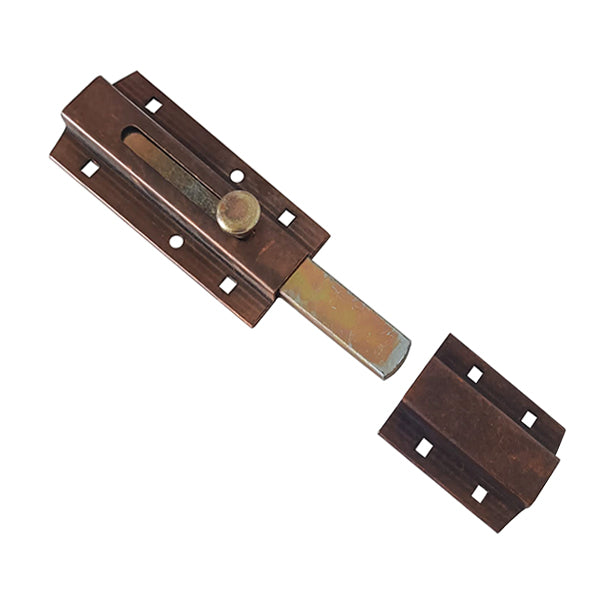 ALDEGHI ART. 261 CATENACCIO TRASVERSALE RICOPERTO PESANTE BRONZATO MM195