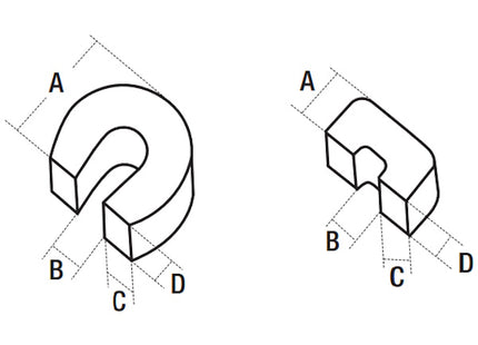 LTF MAGNETE IN ALNICO FERRO DI CAVALLO