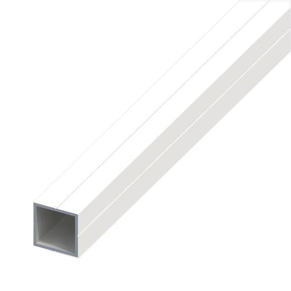 ALFER TUBO QUADRATO PVC BIANCO MM23,5X1,5 MT0,3