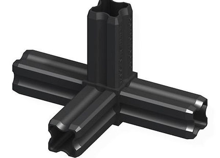 ALFER GIUNTURA A NODO A 90° 4 PERNI NERA MM23,5