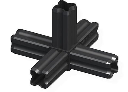 ALFER GIUNTURA A NODO A 90° 5 PERNI NERA MM23,5