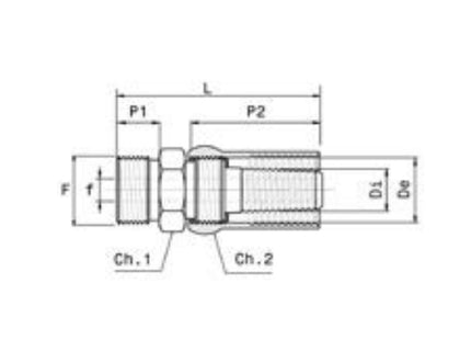 ANI ART. 28/B ATTACCO GIGANTE MASCHIO CON MASCHERINA