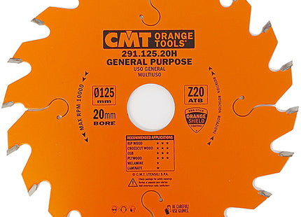 CMT LAMA PER TAGLIO LEGNO LUNGO E TRAVERSO VENA