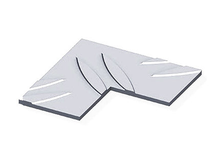 ALFER LAMIERE DI CONGIUNZIONE ALLUMINIO NATURALE MM 23,5 CONF.PZ4*