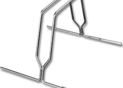 MINUTEX PORTABICICLETTE A PAVIMENTO MODULARE ACCIAIO ZINCATO BIANCO