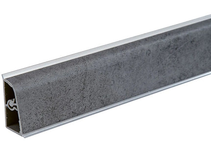 PIRCHER ALZATINA PER TOP CUCINA IRON CONCRETE MM 40X3000