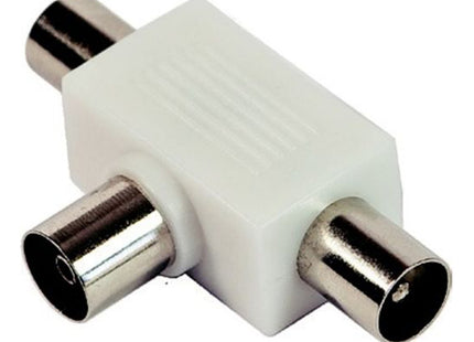 FME RIPARTITORE PER TV 1 PRESA E 2 SPINE DA MM9,5 BIANCO