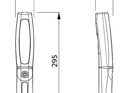 ZECA LAMPADA PORTATILE COB LED 100-240V SENZA CAVO