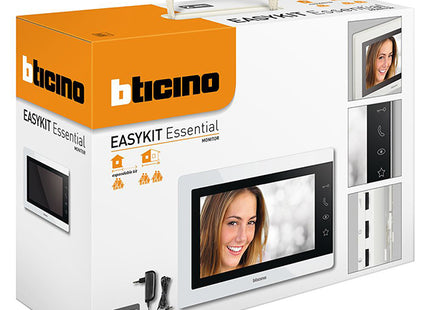 BTICINO MONITOR 7" PER VIDEOCITOFONO EASYKIT ESSENTIAL PLUG-IN