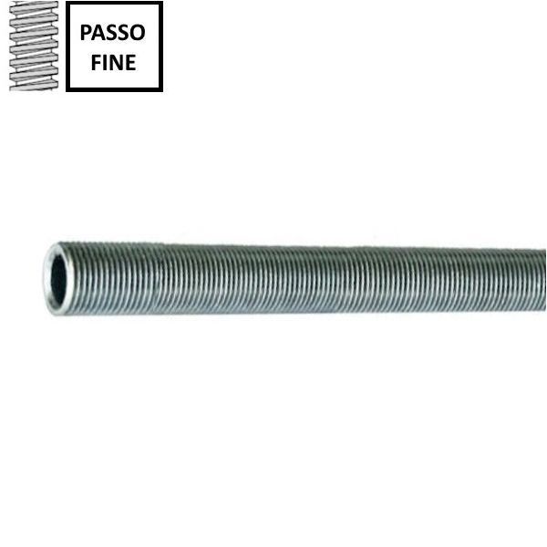 ALFER BARRA FILETTATA VUOTA ACCIAIO ZINCATO M10X1 MT1