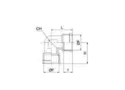 ANI ART. 34/C RACCORDO A L FILETTATO FEMMINA FEMMINA