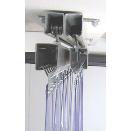PAROLIN GANASCETTA ZINCATA PER LISTA IN PVC