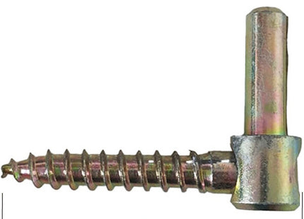 MINUTEX CARDINE PER BANDELLE D.MM12 CON VITE A LEGNO ACCIAIO ZINCATO