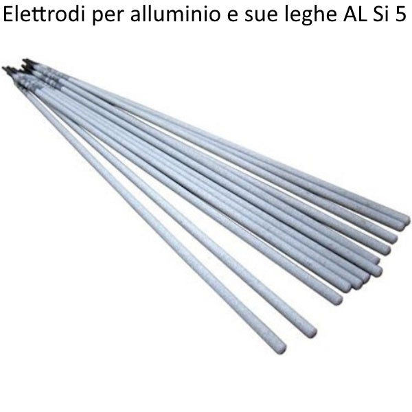 SIDERARCO ELETTRODO AL/SI 5 PER ALLUMINIO D.MM2,5X300 AL PZ.