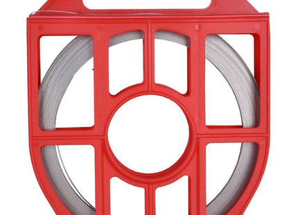 NASTRO A BANDA PERFORATA IN INOX AISI 304 DA MT25X13MM