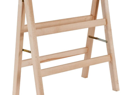 PIRCHER CAVALLETTO PIEGHEVOLE A SCALETTA FAGGIO MM750X800X400