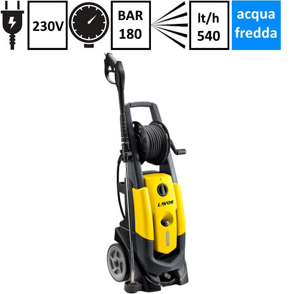 LAVOR IDROPULITRICE ACQUA FREDDA ALASKA PLUS 1409 GX 180 BAR 230V