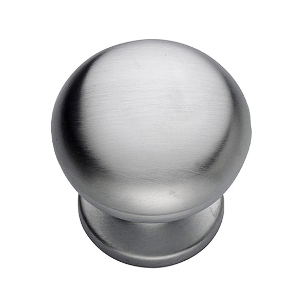 COTTALI POMOLO MOD. THEA FISSO D.MM70 CON SOTTOROSONE ALLUMINIO ARGENTO*