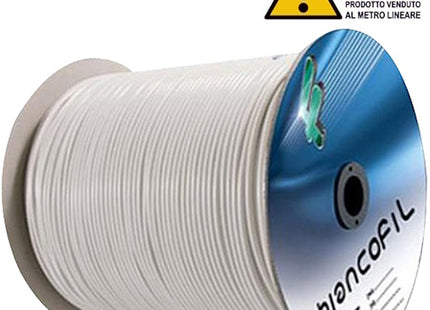 FILOMAT CAVETTO ACCIAIO/PVC BIANCO PER STENDERE BIANCOFIL D.MM5 AL MTL