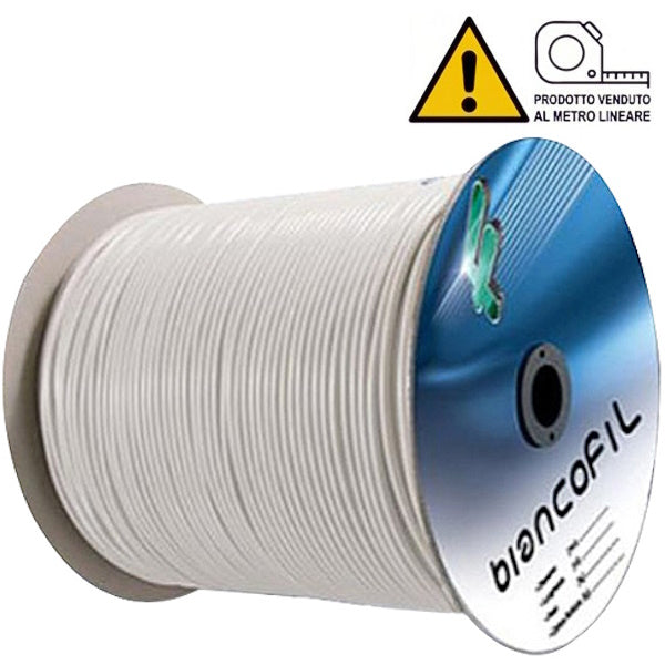 FILOMAT CAVETTO ACCIAIO/PVC BIANCO PER STENDERE BIANCOFIL D.MM5 AL MTL