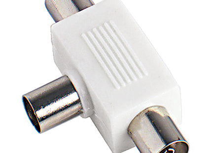 FME RIPARTITORE PER TV 1 SPINA E 2 PRESE DA MM9,5 BIANCO