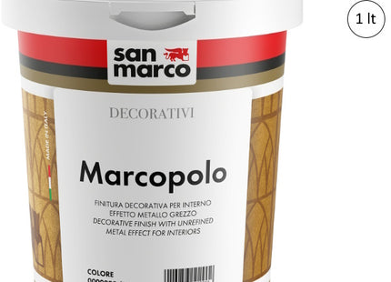 SAN MARCO MARCOPOLO FINITURA DECORATIVA EFFETTO METALLO GREZZO