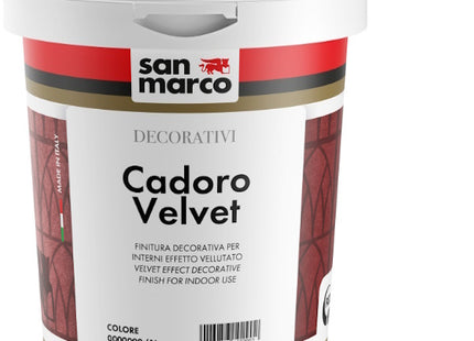 SAN MARCO CADORO VELVET LT 1 FINITURA DECORATIVA INTERNI*
