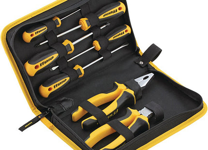 FF GROUP TASCA PORTAUTENSILI COMPLETA CON 7 UTENSILI*